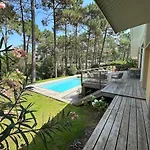 10pers Avec Piscine Privée Lacanau