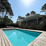 10pers Avec Piscine Privée Villa Lacanau