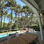 10pers Avec Piscine Privee * 라카노오세앙