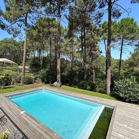 Villa 10pers Avec Piscine Privee Lacanau