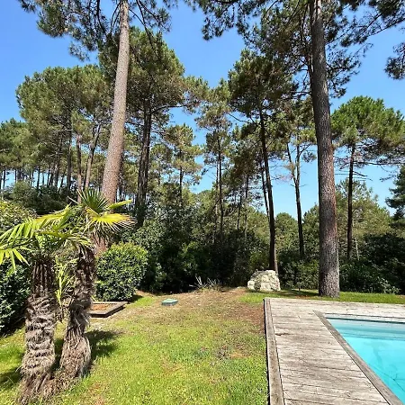 Villa 10pers Avec Piscine Privee Lacanau