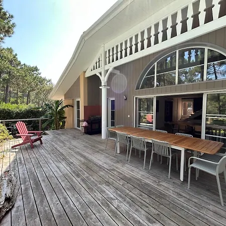 10pers Avec Piscine Privee Vila Lacanau