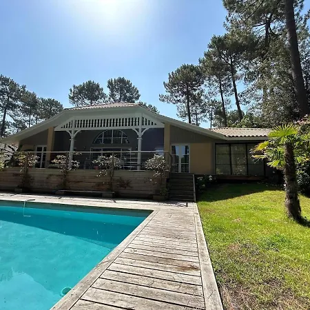 10pers Avec Piscine Privee Villa Lacanau