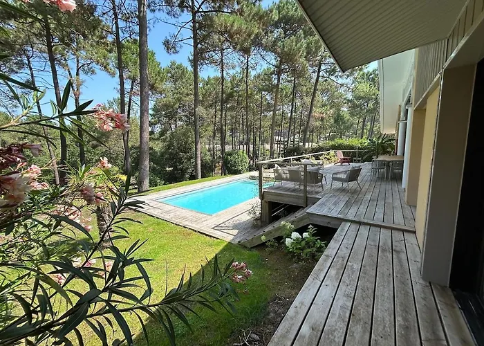 10pers Avec Piscine Privée Lacanau